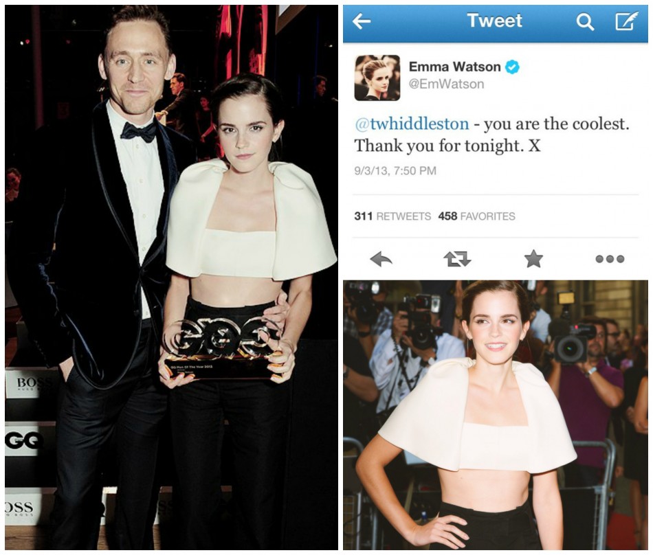 Tom Hiddleston couple