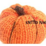 Knitted pumpkin by craftbits (shellie wilson) - she has a crocheted version here too.