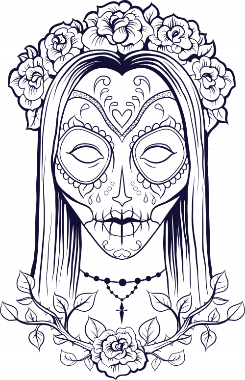 sugar skulls drawings tumblr